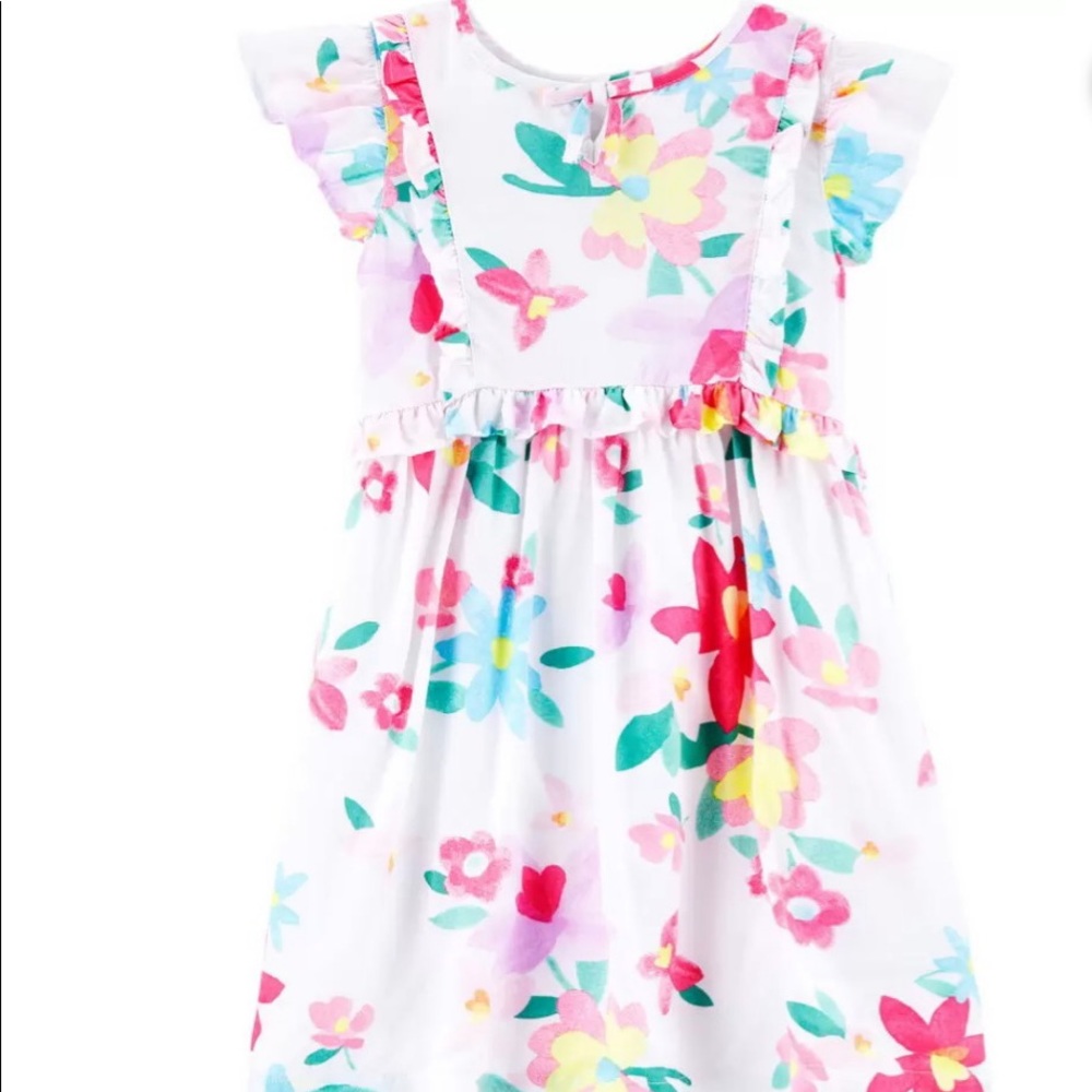 Carters  Baby Girl Dress Floral 5T